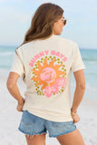 Sunny Days On My Mind Ivory Graphic Tee