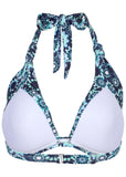 Goddess Push Up Halter Top Cool Kaleidoscope