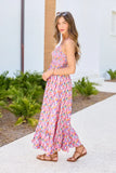 Ashley Pink Floral Maxi Dress