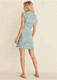 Terrace Tweed Mini Dress Blue Multi