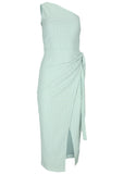 Tie Side Maxi Dress Dusty Mint