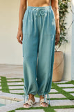 Gwen Blue Gauze Harem Pant