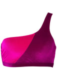 Velvet Bikini Top Pink Crush