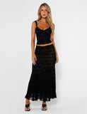 ISADORA SKIRT BLACK LACE