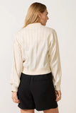 Macy Stripe Bomber