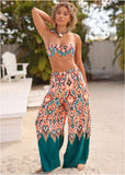 Palazzo Cover Up Pant Ikat Chandelier