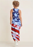 Tank Maxi Dress Boardwalk Flag