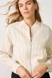 Macy Stripe Bomber