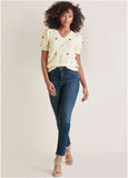 Pom Pom Sweater White Multi