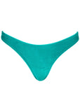 Velvet High Leg Swim Bottom Teal