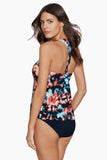 Taylor Tankini Top in Baha Beach