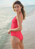 Willow Ring Tankini Top Sunset Pink