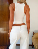 AVNI TANK WHITE