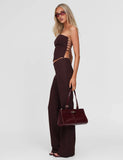 GWENDOLINE PANT CHOCOLATE