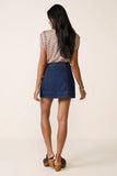 Janelle Mini Skirt w Patch Pockets