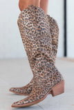 Tess Leopard Cowboy Boot
