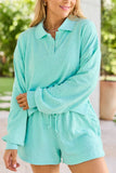 Hammock Haven Mint Textured Terry Knit Set SALE