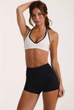 Soft Active Sports Bra in Ivory