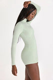 Soft Active Zip Up Jacket in Pistachio