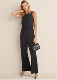 Sleeveless Jumpsuit Black