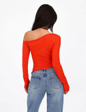 BRYNA JUMPER RED