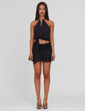 INDIGO TOP BLACK