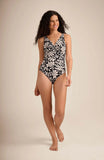 Brynn Twist Underwire One Piece Palm Royale