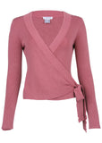 Wrap Sweater Heather Rose