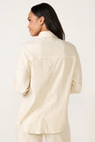 Frankie Stretch Linen Long Shacket