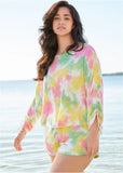 Cozy Terry Top Tie Dye Oh My