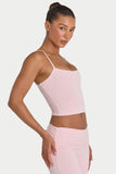 ButterCloud Crop Tank Top in Blush
