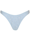 Embellished Malibu Cheeky Bottom Light Blue