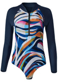 Blanc Long Sleeve One Piece Ocean Breeze