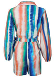 Long Sleeve Poplin Skort Bahama Horizon