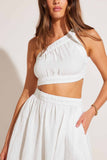 Reina Dress White Ecolinen