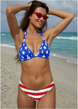 Goddess Push Up Halter Top Stars