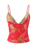 FENELLA TOP DAIQUIRI FLORAL