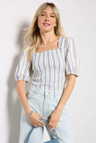 Ellison Smocked Top