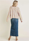 Multi Color Cardigan Multi