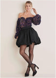 Sequin Off The Shoulder Top Multi