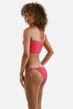 Hayden Midkini Baby Ruffle Hot Coral