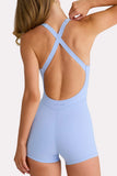 Soft Active Unitard in Sky