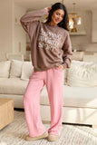 Napping Mocha Graphic Sweatshirt