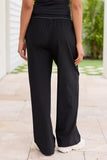 All In A Day Black Active Pants