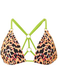 Strappy Ring Triangle Top Feline Fierce