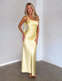 RAINEY MAXI DRESS BUTTER YELLOW