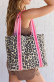 Tabitha Leopard Print Tote