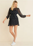Sheer Beauty Mini Dress Dolce Vita Dot