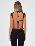 NYOMI TOP BLACK