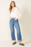 Donny Rolled Hem Boyfriend Jean